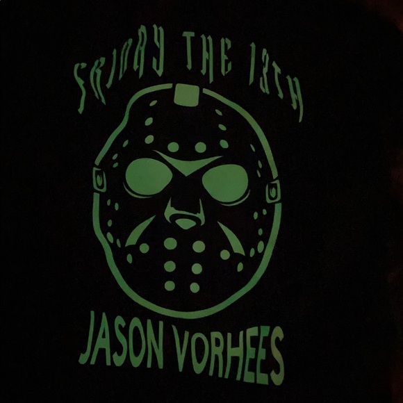 Needful tees Other - NEW! DBL-SDED- FRIDAY THE 13TH- JASON VORHEES- *GLOW IN THE DARK TSHIRT*!